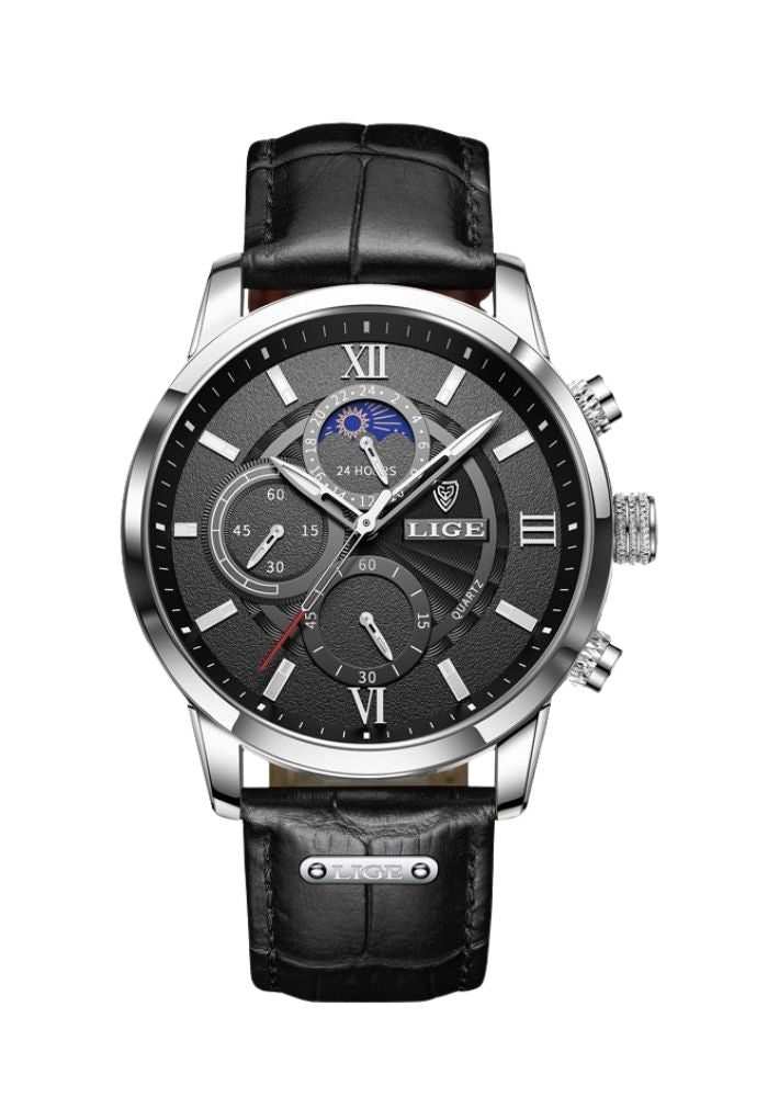 Ralph Lauren Full Outfit Set – Old Money Style Men with Polo Shirt, Sweatpants, Hat, Watch & Sunglasses